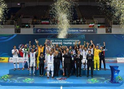پیغام تبریک شیخ سلمان برای قهرمانی فوتسال ایران در آسیا