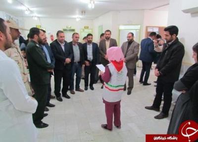 به مناسبت روز پرستار: دیدار سرپرست بخشداری بستان با پرسنل مرکز بهداشت
