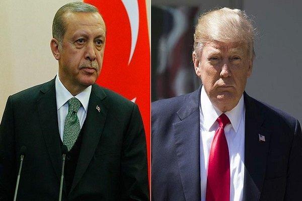 اردوغان و ترامپ درباره تنش در شرق مدیترانه گفتگو کردند اردوغان و ترامپ درباره تنش در شرق مدیترانه گفتگو کردند