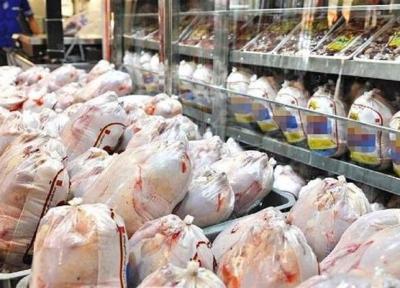قیمت مرغ 20 هزار و 400 تومان است ، هر ایرانی ماهانه 2.5 کیلوگرم مرغ مصرف می نماید