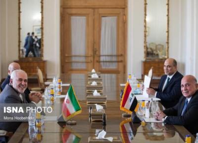 ملاقات وزیر خارجه عراق با ظریف و دیگر مقامات ایرانی در تهران