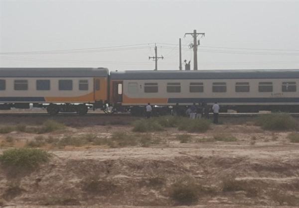خروج قطار مسافربری تهران به زاهدان از ریل